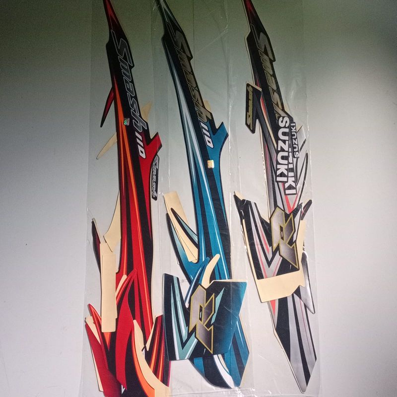 striping sticker Suzuki Smash R 2008