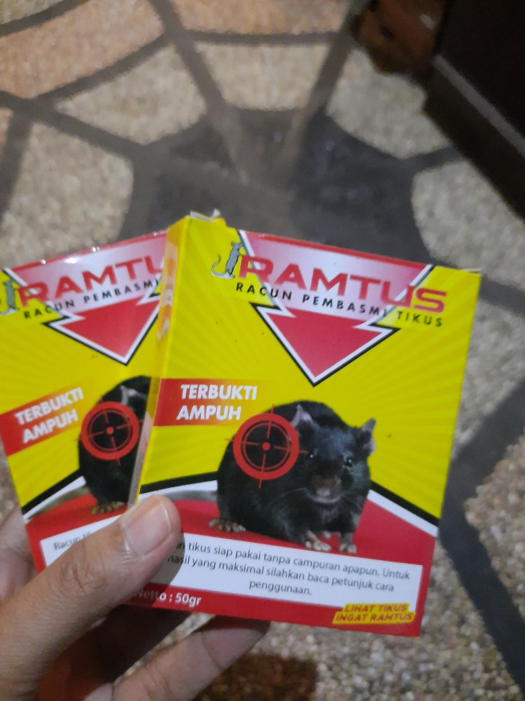 Racun Tikus Ramtus 50gram