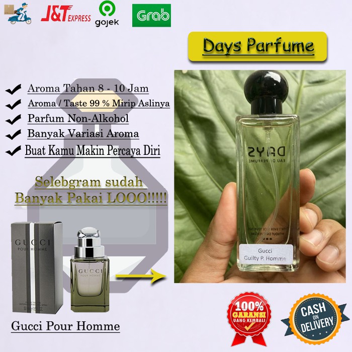 Parfum Murah Parfum Peremuan / Wanita Days Parfume Gucci Pour Homme