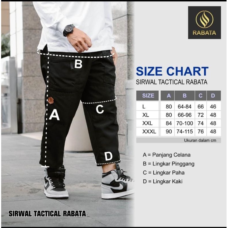 SIRWAL OUTDOOR RABATA NO ISBAL CELANA FORMAL TACTICAL PRODUCK PREMIUM