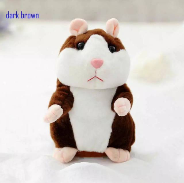 CINICINI Toy boneka hamster bisa bicara talking hamster mainan anak