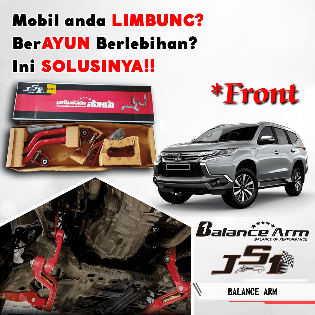 Aksesoris BALANCE ARM - FRONT Stabiliser Swaybar Pajero Sport 16+