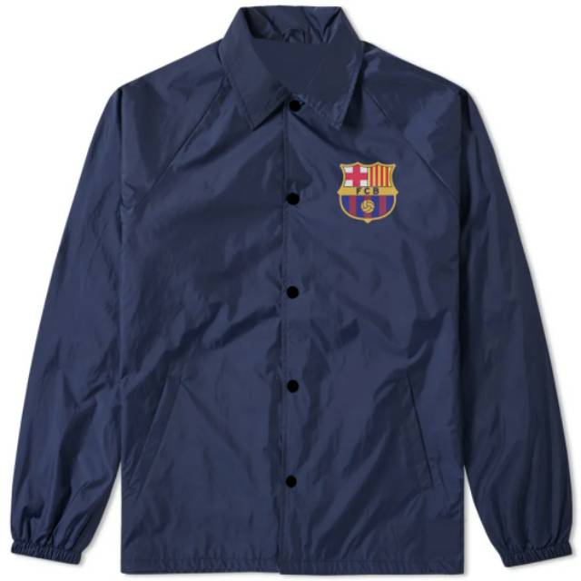  jaket  coach windbreaker barcelona barca ukuran M L XL 