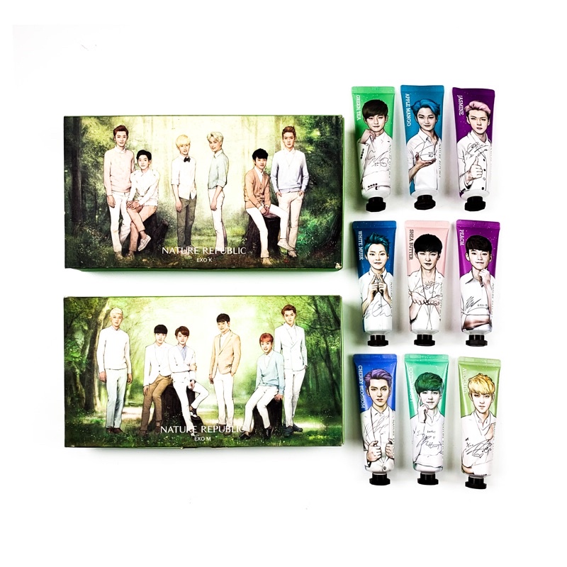 EXO - NATURE REPUBLIC HANDCREAM