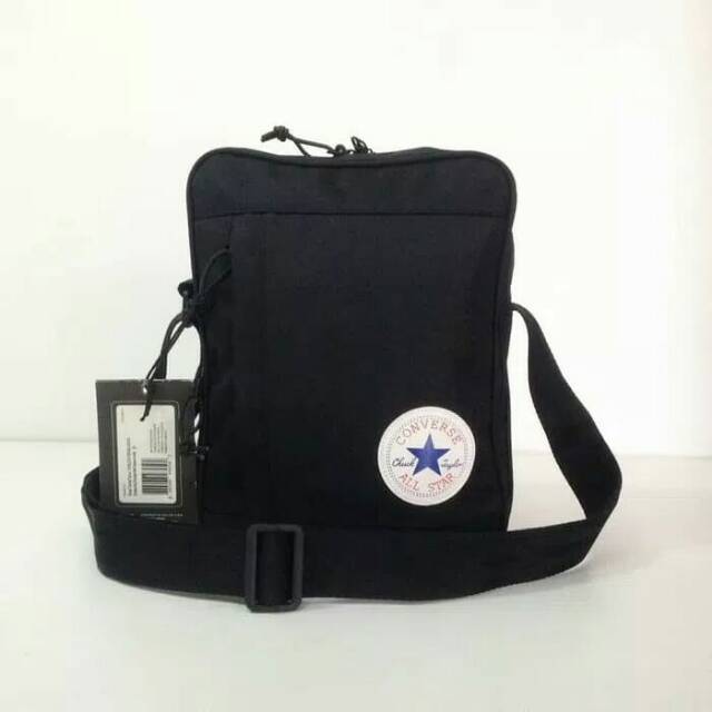 Tas Crossbody Converse / Tas Travel Gym Converse / Slingbag Ojek Online Converse / Tas Pinggang Cowo