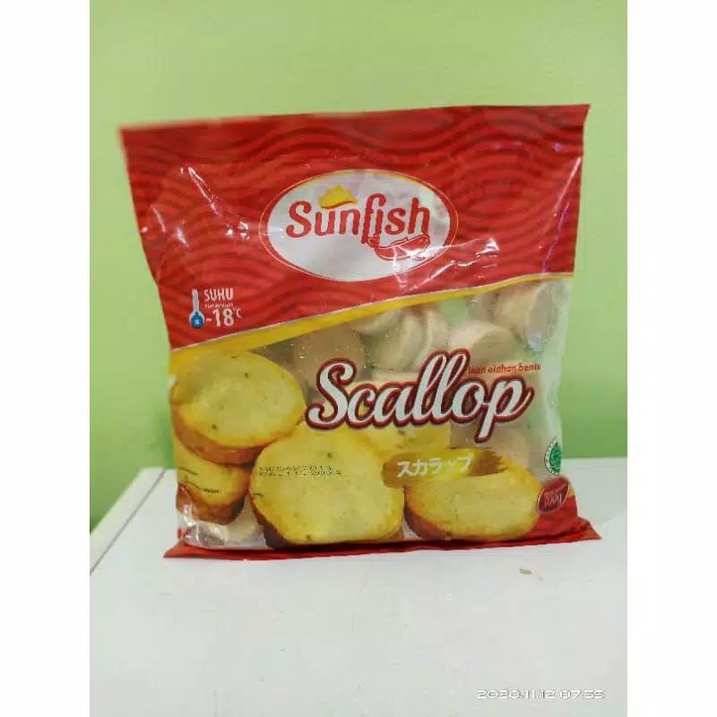 

IKAN OLAHAN SCALLOP SUNFISH 500GR