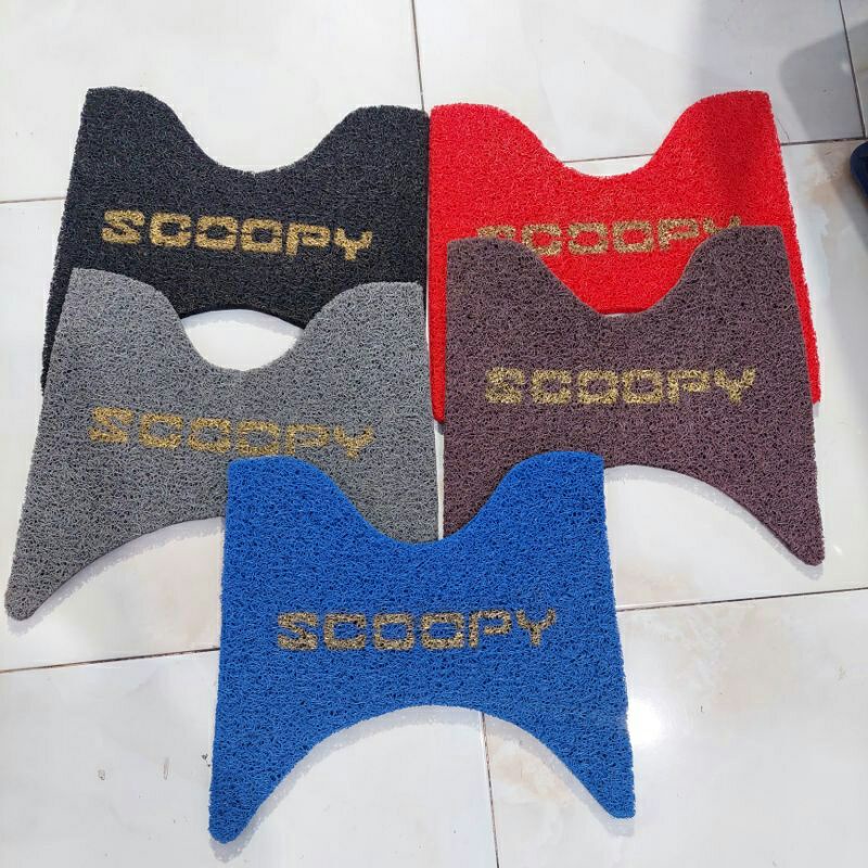 Karpet Motor Scoopy 2013 sd 2022 Karpet Scoopy Pijakan Scoopy Keset Kaki Scoopy