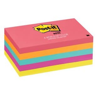 

New sticky Notes - Post-it - 655-5PK, 3 in x 5 in (76 mm x 127 mm) Limited