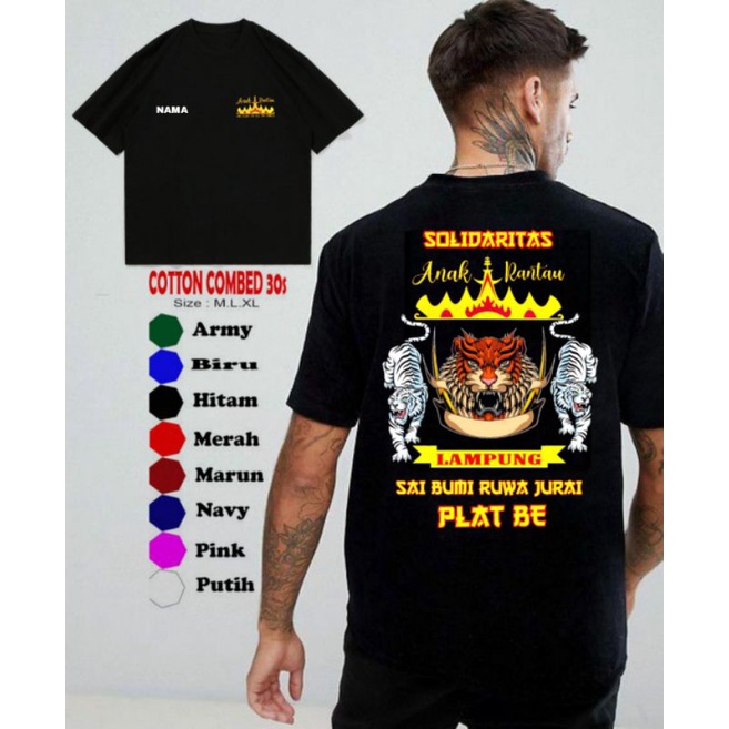 Kaos siger solidaritas anak rantau lampung