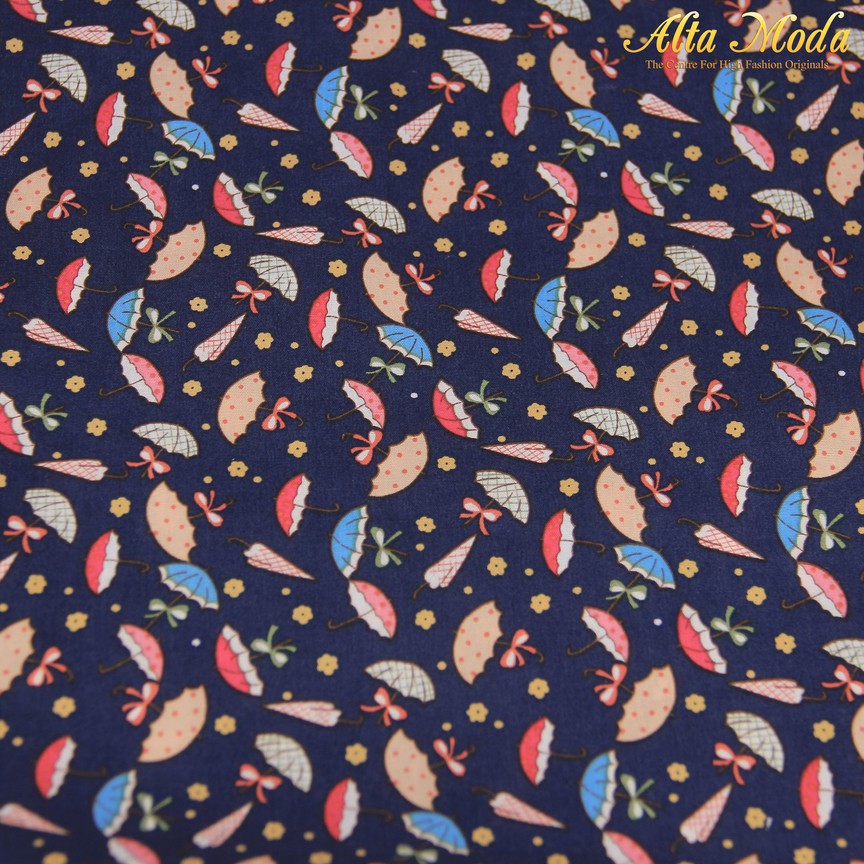 

Alta Moda Cotton Navy Motif Payung (1M)