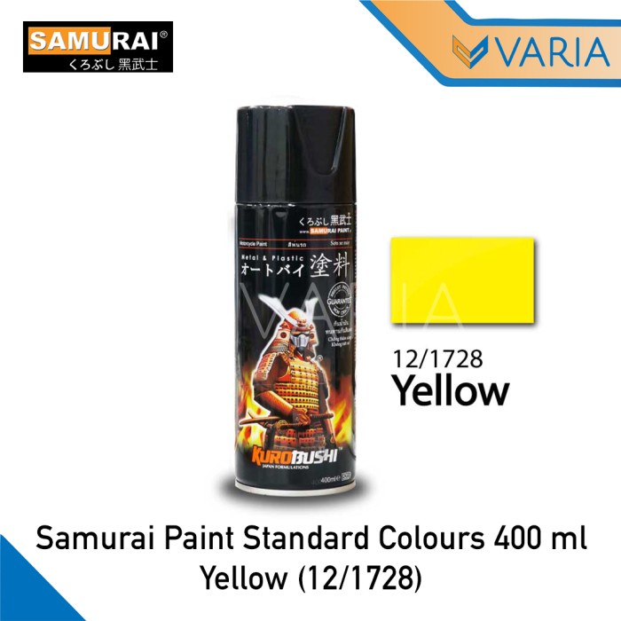 Cat Semprot Pylox Pilox Samurai Paint Kurobushi Yellow 12 1728