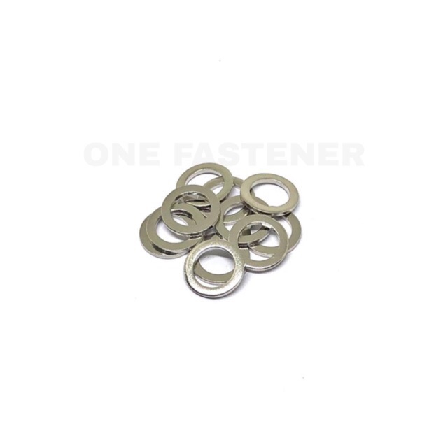 rt0168 Ring TEMBAGA 100 PC baut 14 selang minyak Rem M10 10mm