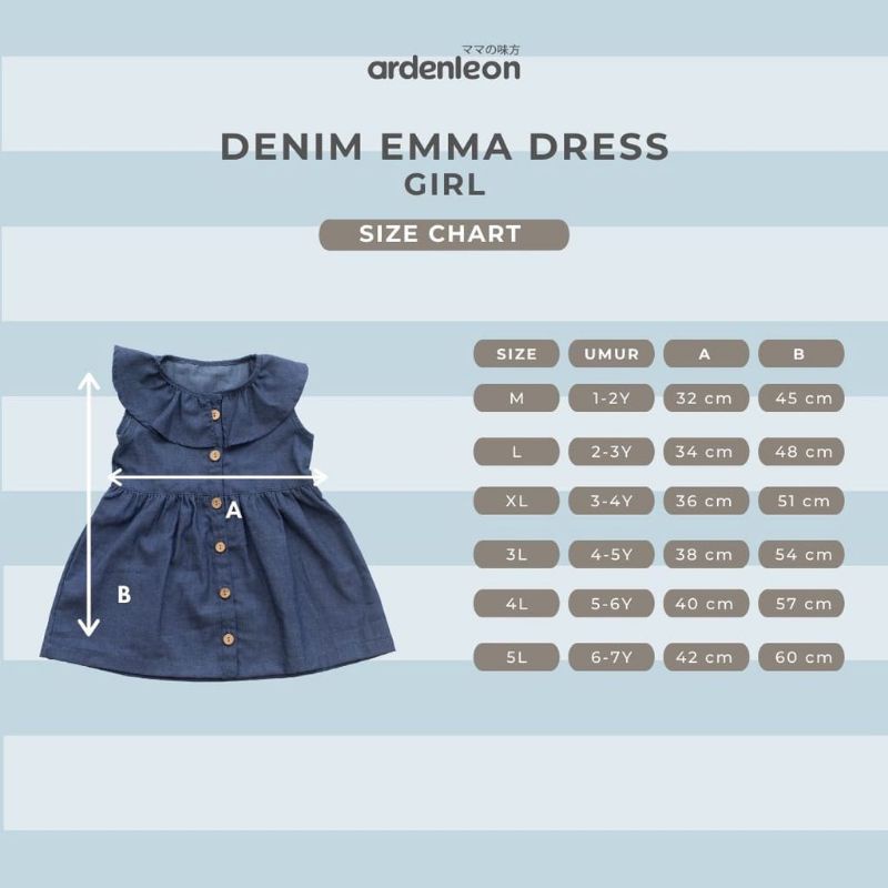 Ardenleon - Denim Elma Dress