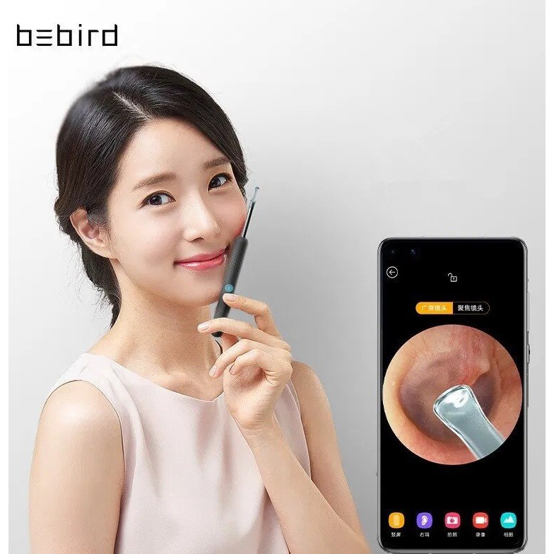 BEBIRD R1 Korek kuping KAMERA Pembersih Telinga Smart Visual Ear Stick