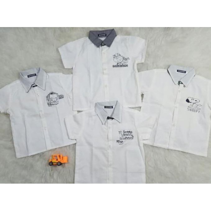 Diskon Kemeja Anak Laki Laki | Kemeja Anak Keren | Baju Anak Terbaru