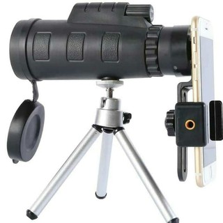 Teleskop Monoculer 40x60 Lensa optik zoom for Hp Teropong Monoculer