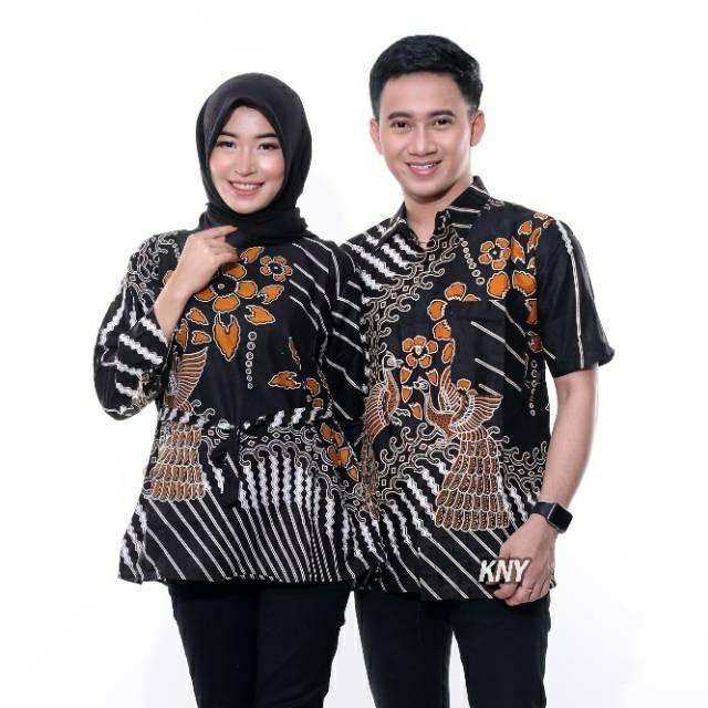 [NEW ARIVAL] WOU BATIK COUPLE ARMINA Ruffle Batik Couple Ori Ndoro Jowi DNT Garansi Termurah - BG074