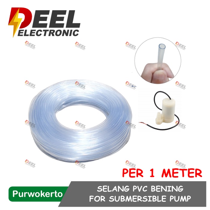 SELANG PVC BENING UNTUK ANGIN AIR POMPA HISAP CELUP MINI SUBMERSIBLE