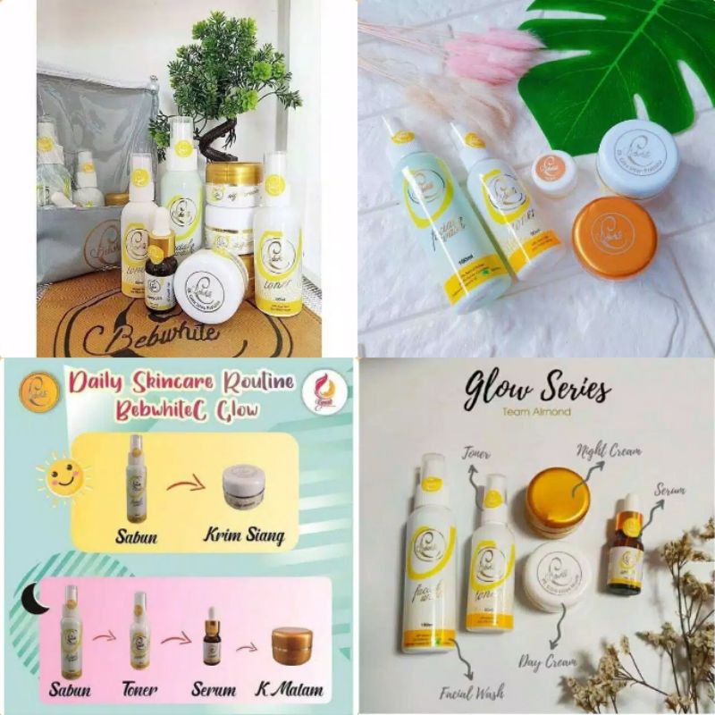 Bebwhite C Acne / Glow Series Forte Day Cream Totol Acne Serum Body Mist Masker Scincare AA