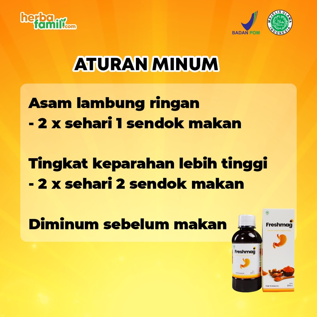 Freshmag Fresh Maag Presmag - Original Madu Atasi Maag Kronis Gerd Asam & Infeksi Radang Lambung Penambah Nafsu Makan-6