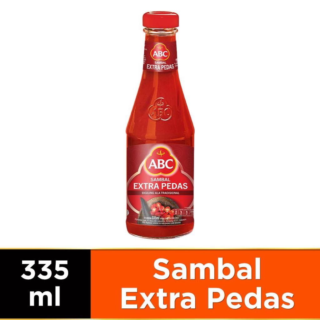 

Sambal ABC Pedas Asli dan extra Pedas Uk.340 ml Kemasan Botol Ekonomis