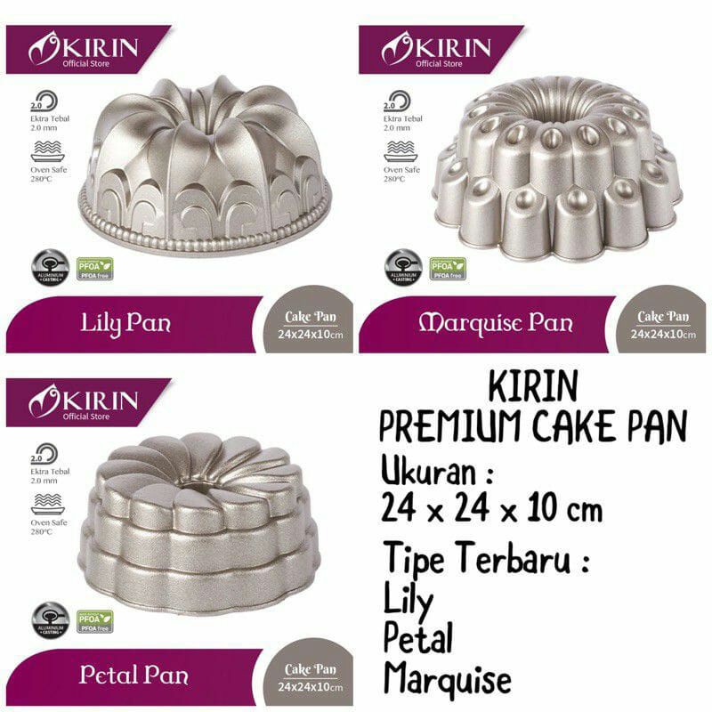 Kirin Cake Pan / Kirin Loyang Premium