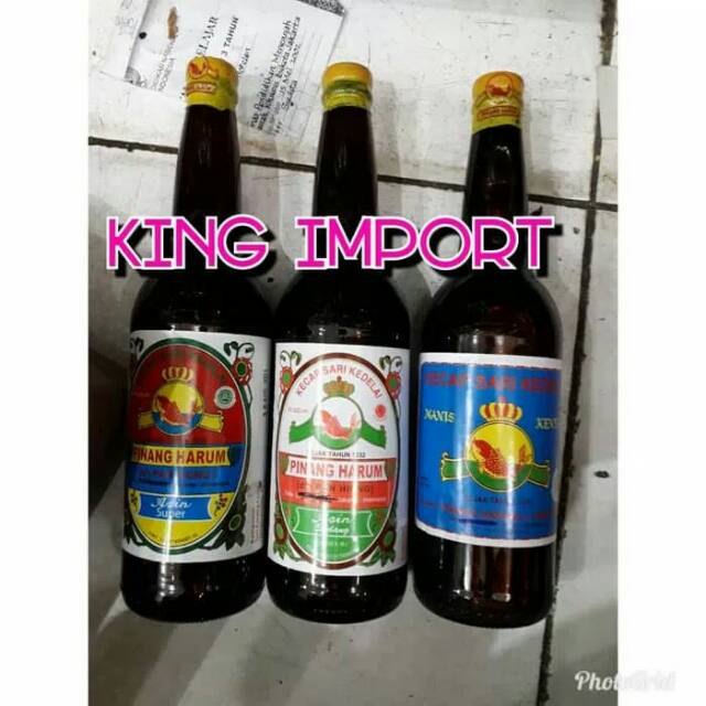 

Kecap Manis Sari Kedelai Pinang Harum 3 Variant 620grm
