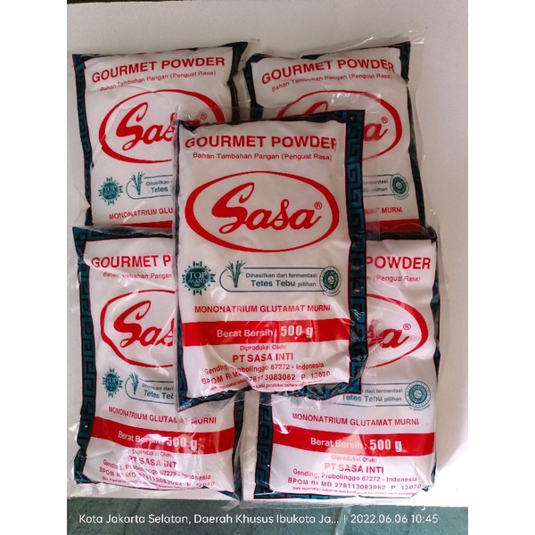 

Penyedap masakan merk Sasa 1pcs 500g