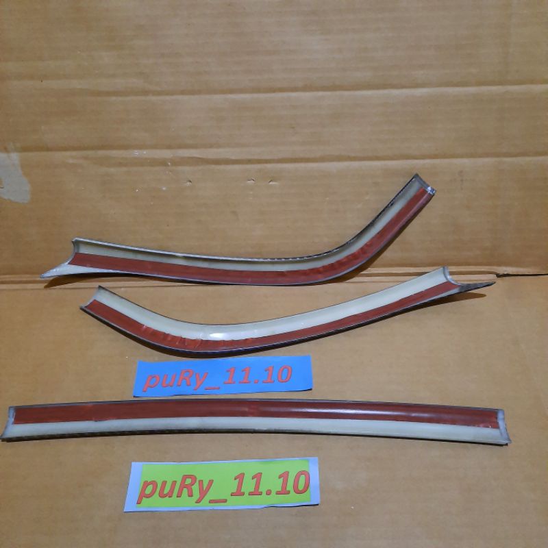LIST LIS GRIL GRILL CARBON GRAND NEW AVANZA 2015 2016 2017 2018