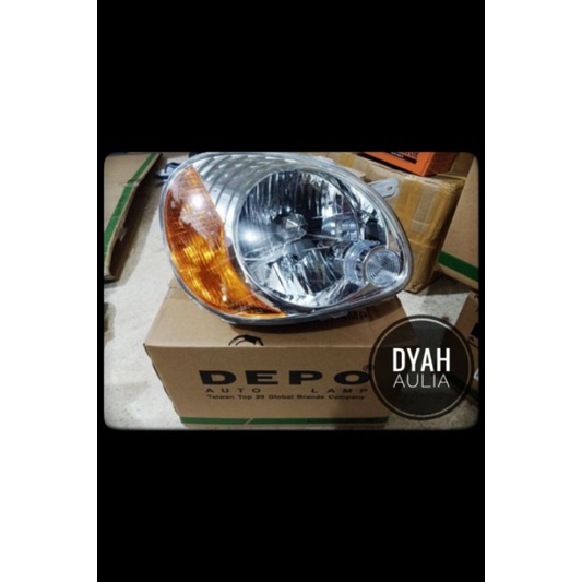 Headlamp Atoz Visto Depan Kanan Kristal Lampu Depan Head Lamp Atoz Vis