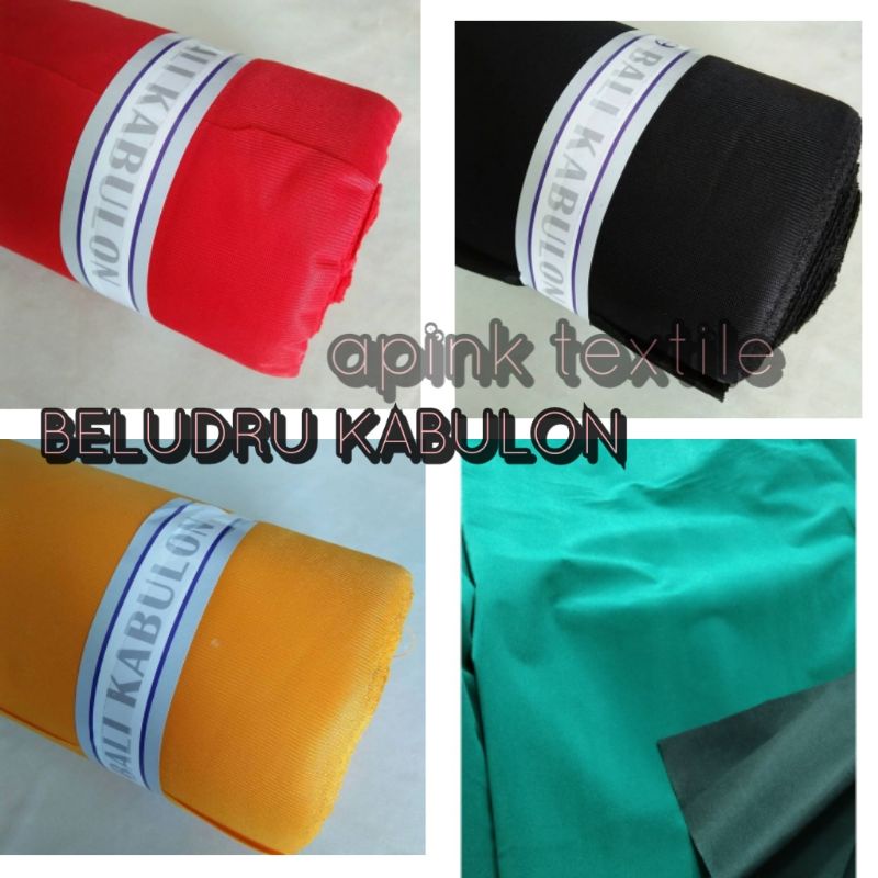 kain bludru kabulon - bahan lapisan kotak - Yasin - peci -hrg per 1 meter