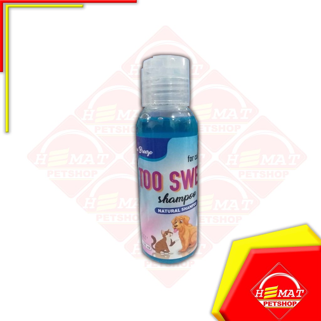 Shampoo Kucing &amp; Anjing Too Sweet 100 Ml - Shampoo Cat Dog 100 Ml