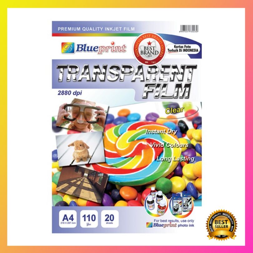 

Diskon Blueprint Transparent Film (Clear) A4
