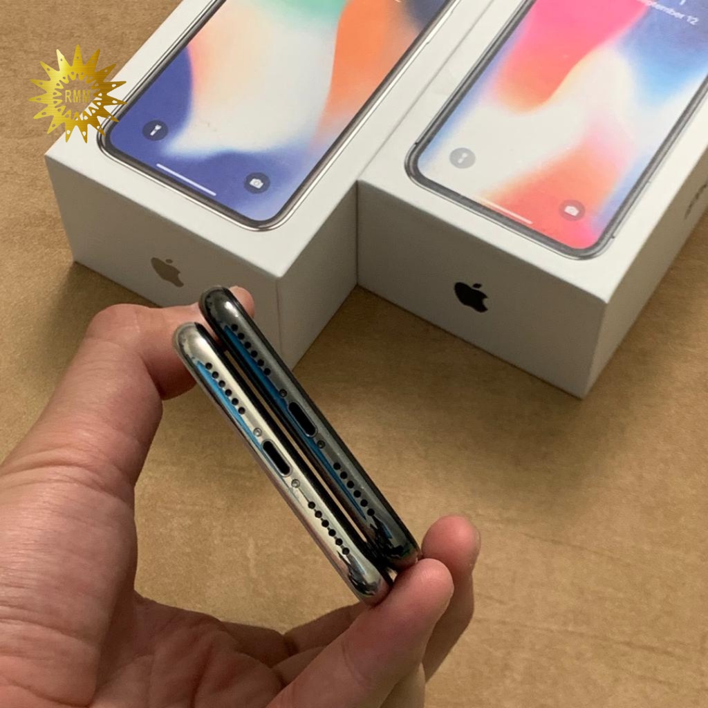 IPHONE X 64GB / 256GB Fullset Second Original