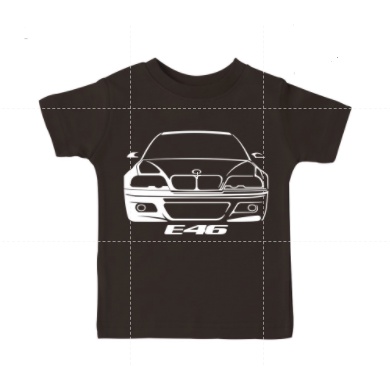Kaos Baju Anak BMW E46 Kaos Otomotif -