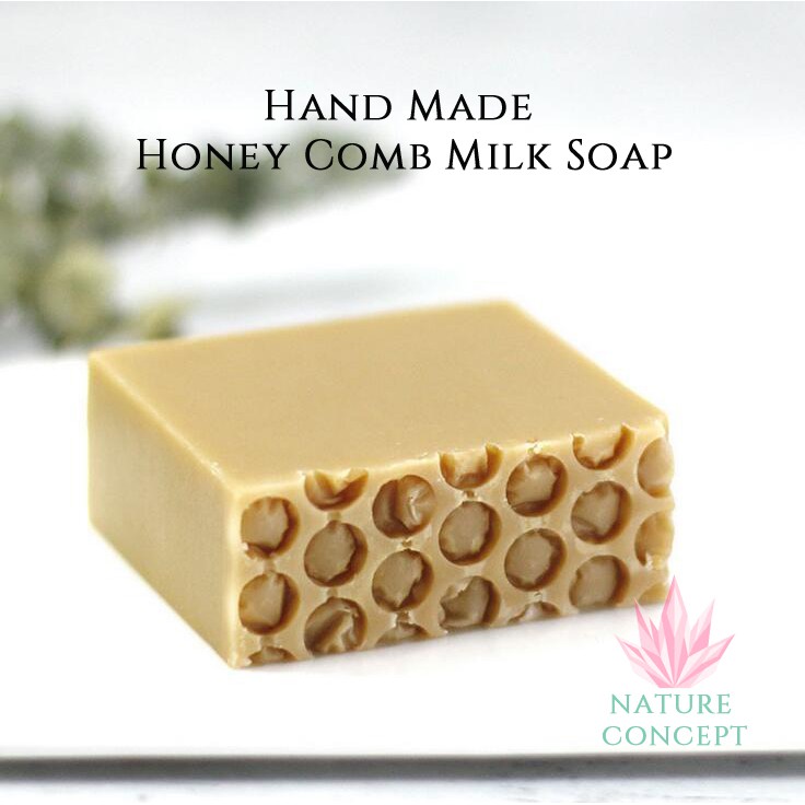 Sabun Cuci Muka Unik Organic Honey Comb Milk Soap Handmade soap