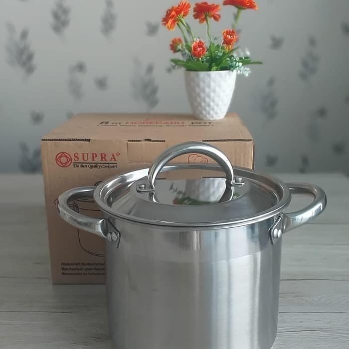 SUPRA 40 QT - Stock Pot Stainless