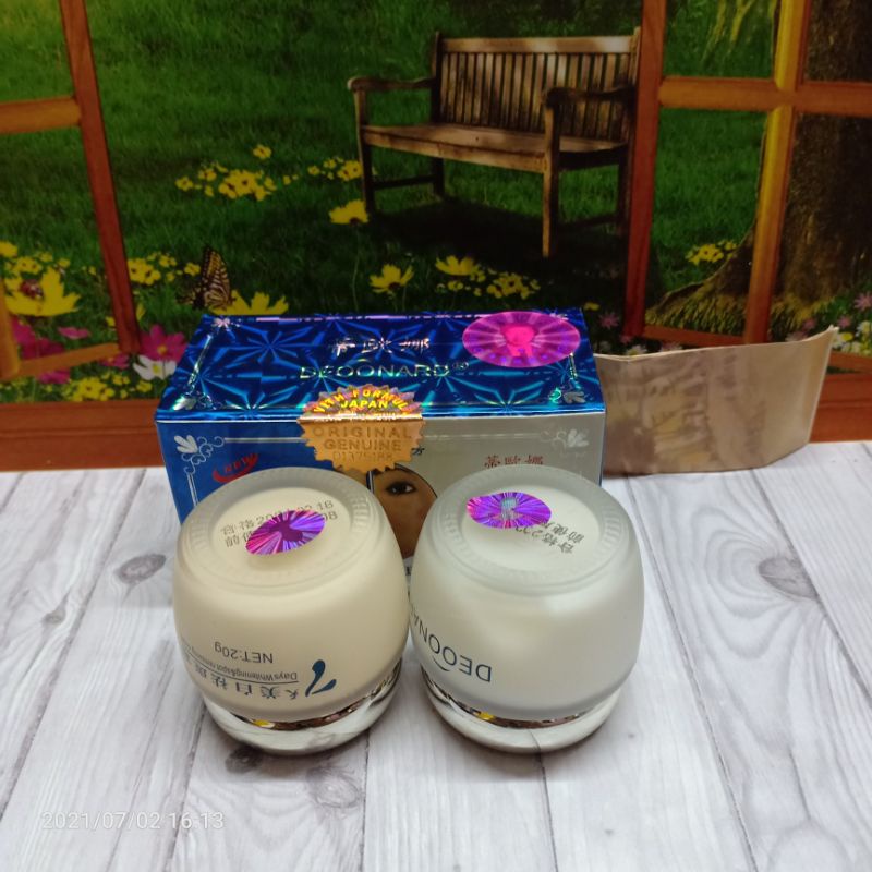 Cream Deoonard Set Siang &amp; Malam Original