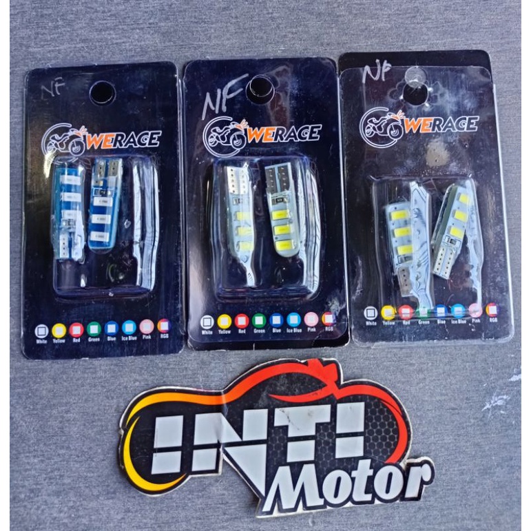 Lampu Kota Dop No Flash Warna Merah Putih Biru LAMPU tidak Kedip Sein Colok VARIASI MOTOR Tidak Flas