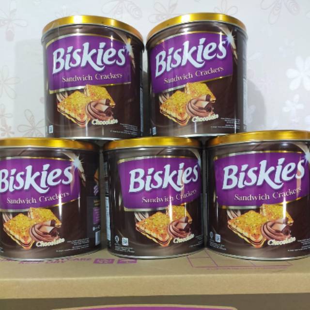 Biskies Chocolate kaleng 306 gram