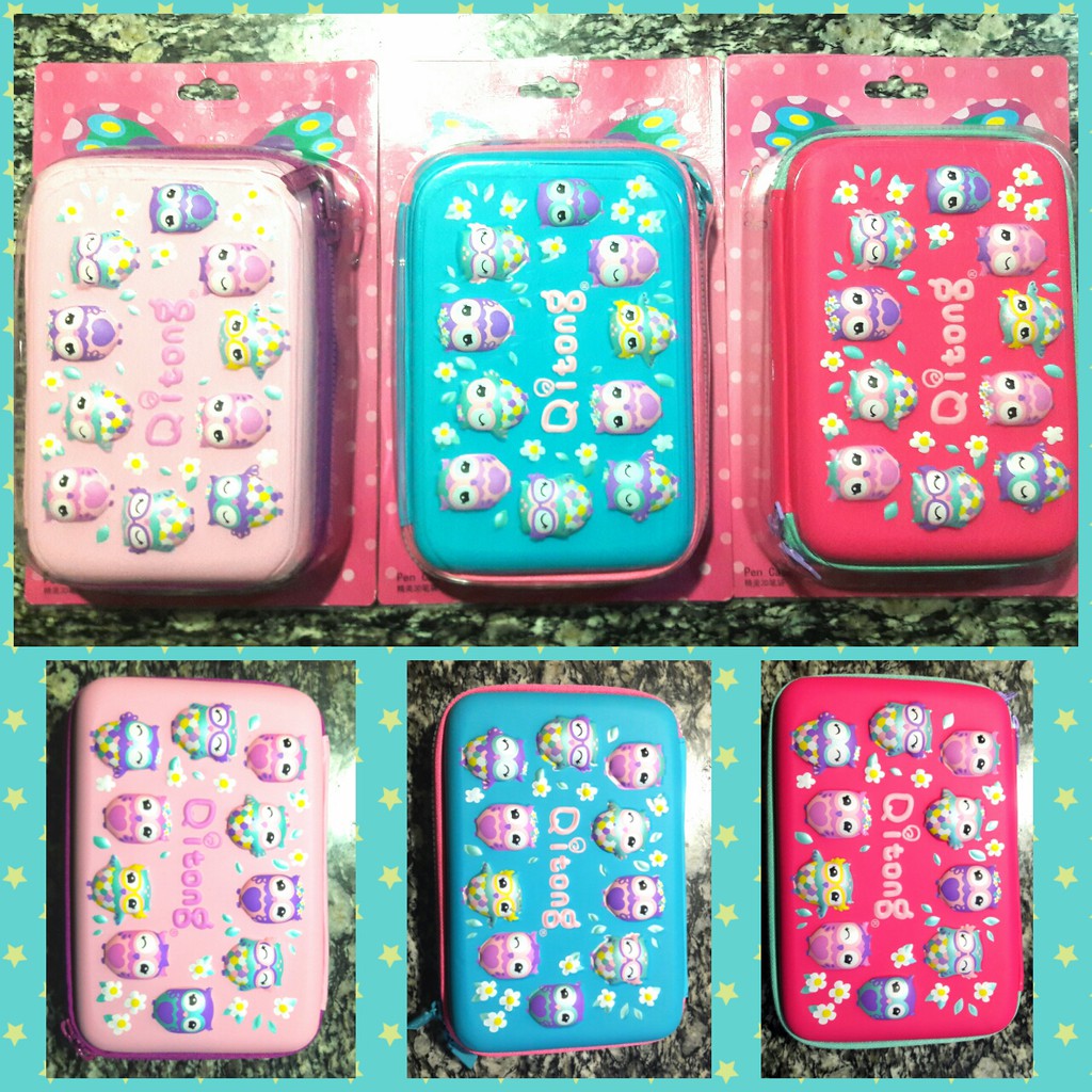 

Tempat Pensil Owl Smiggle aka Qitong