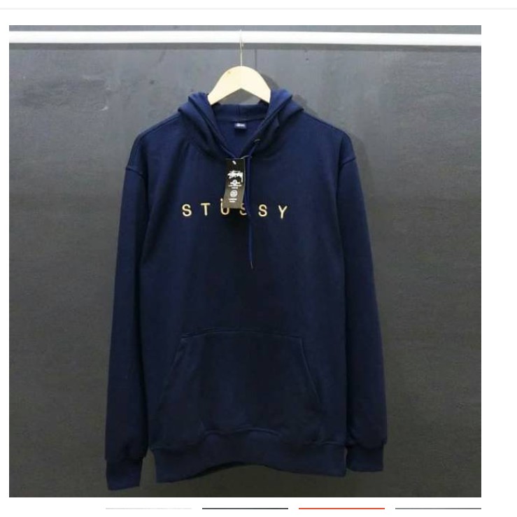 HOODIE UNISEX STUSS OBLONG TEBAL PREMIUM TERBARU,