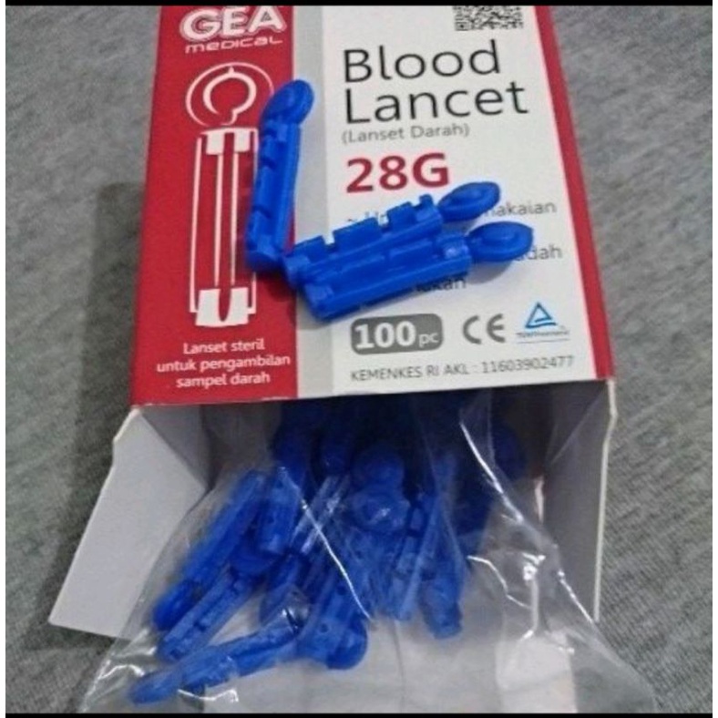 Blood Lanset Jarum 28 G