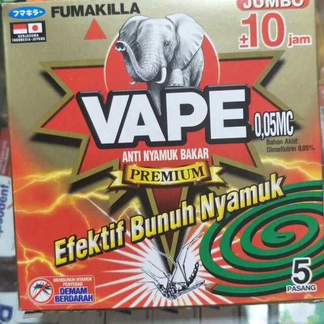 Vape obat nyamuk cap gajah