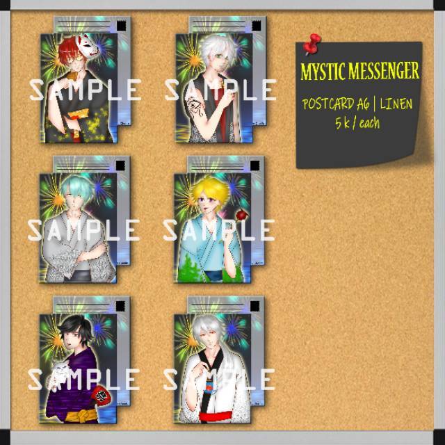 

Mystic Messenger Postcard