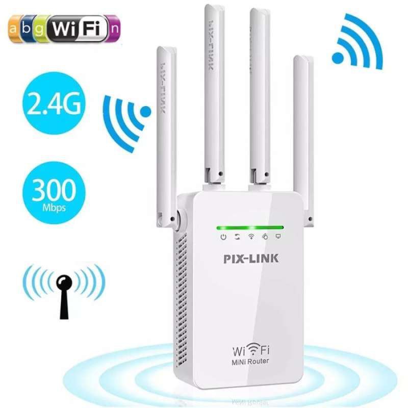 Wireless PIX-LINK 300M WiFi range extender router repeater wireless