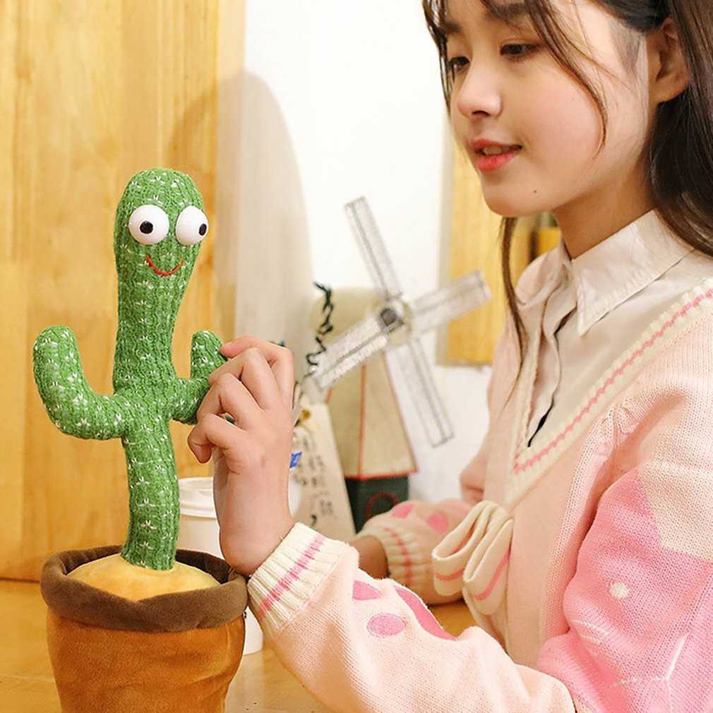 Mainan Anak Robot Kaktus Goyang Mainan Anak Dancing Cactus N436