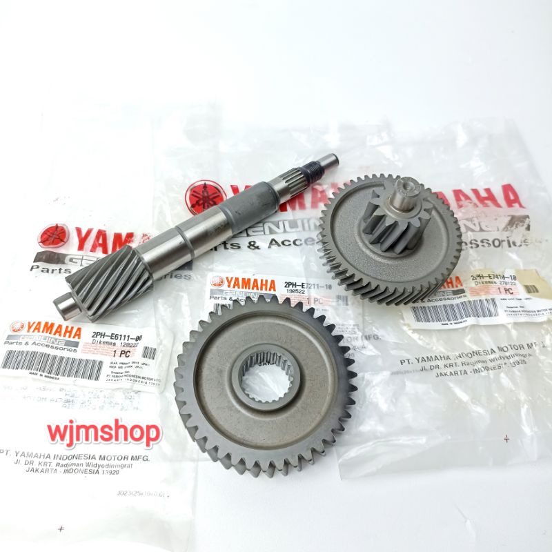 GIGI RASIO + AS PULLY MIO M3 MIO Z MIO S SOUL GT125 LED FINO 125 XRIDE 125 LED 2PH-E6111-00 & 2PH-E7