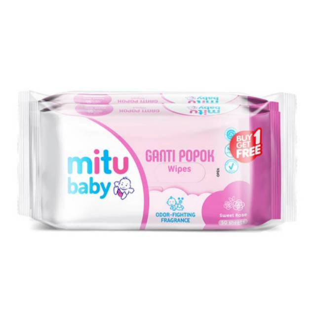 Mitu baby wipes(50+50)