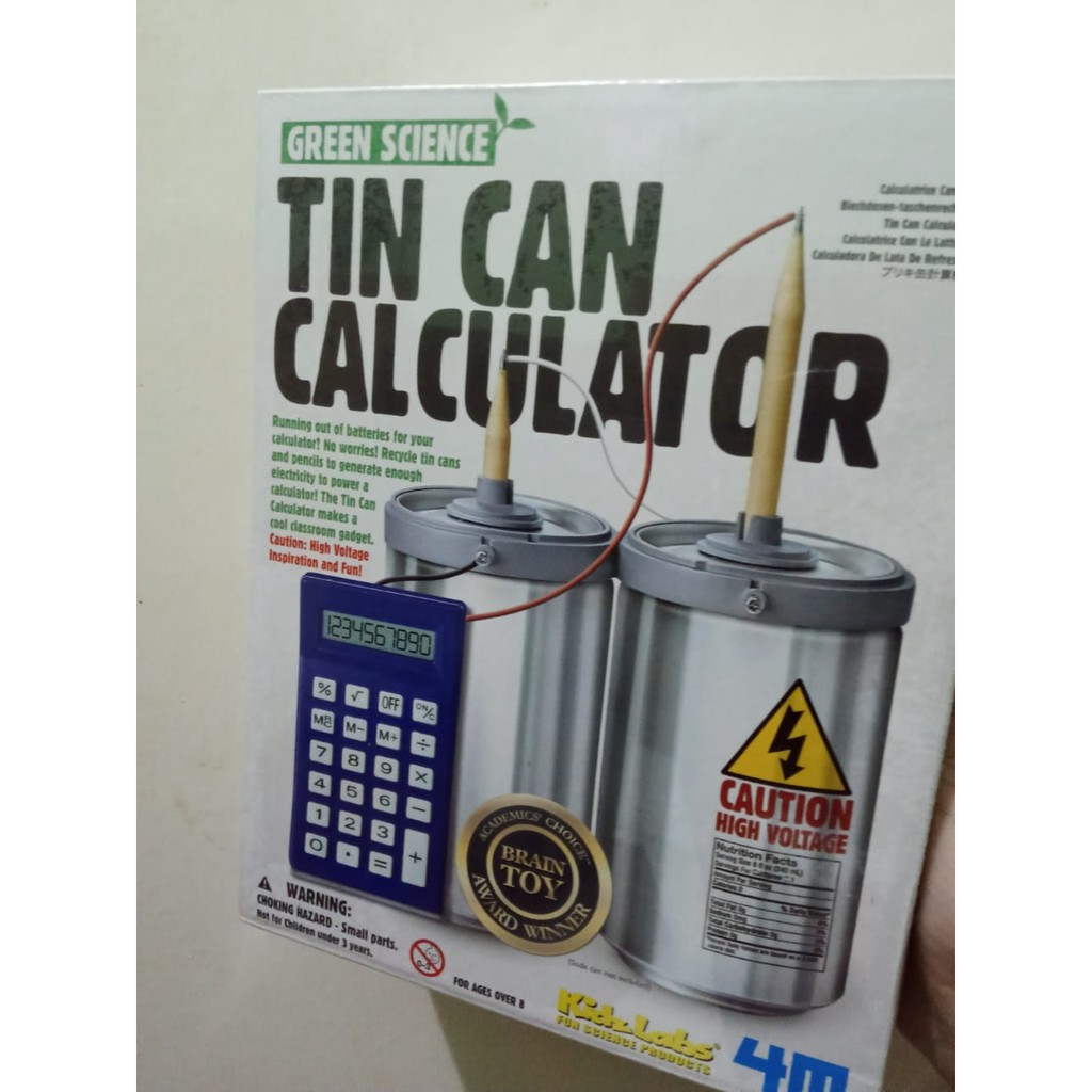 

Green Science Tin Can Calculator